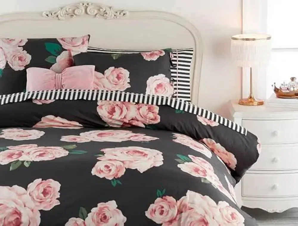 Pottery Barn Full/Queen Bed of Roses Emily & Meritt Collection Duvet Down Insert